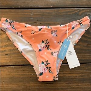 Cupshe floral swim suit bottoms